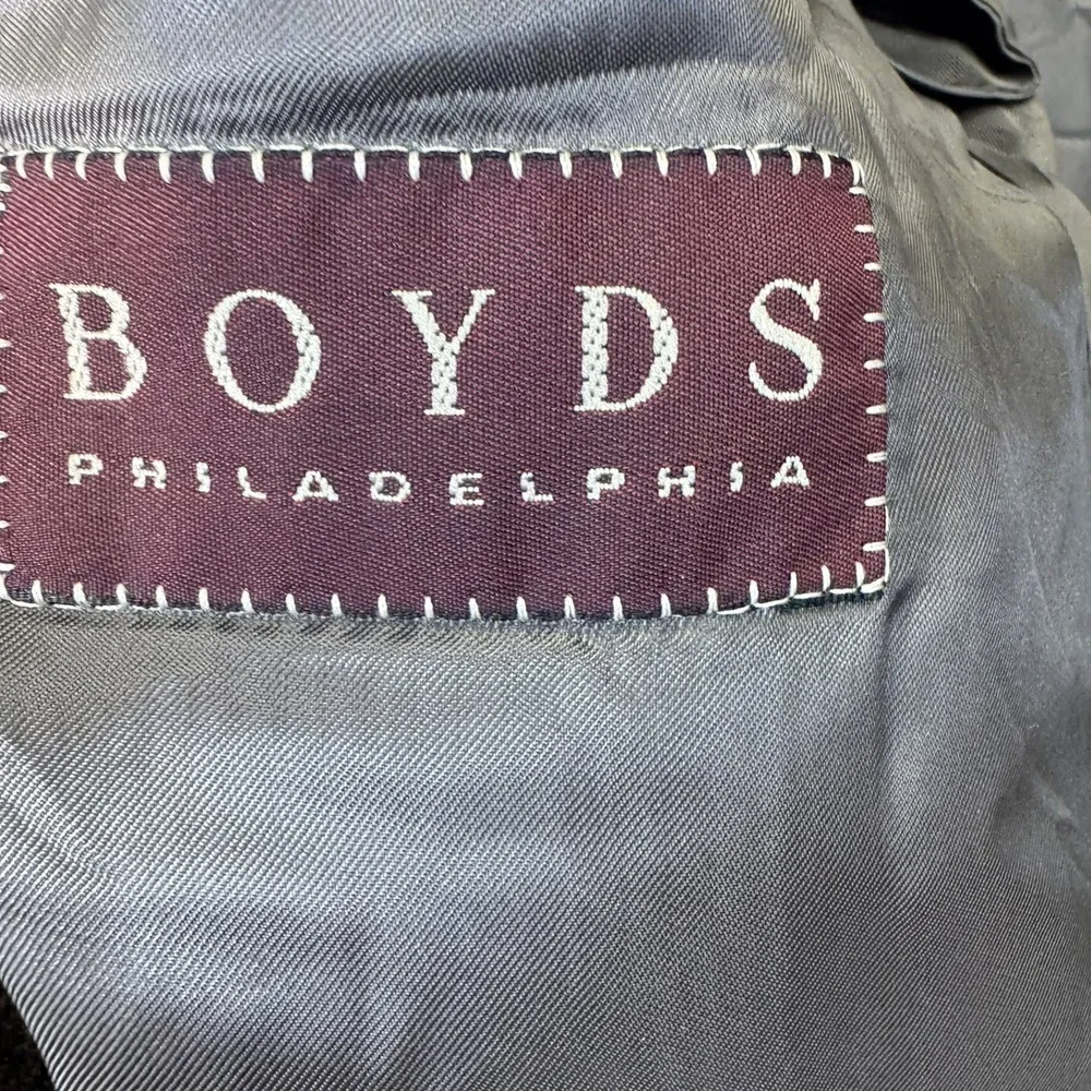 Scuderi Cashmere Sport Coat Mens 42R Loro Piana Brown Blazer Italy Boyds EUC